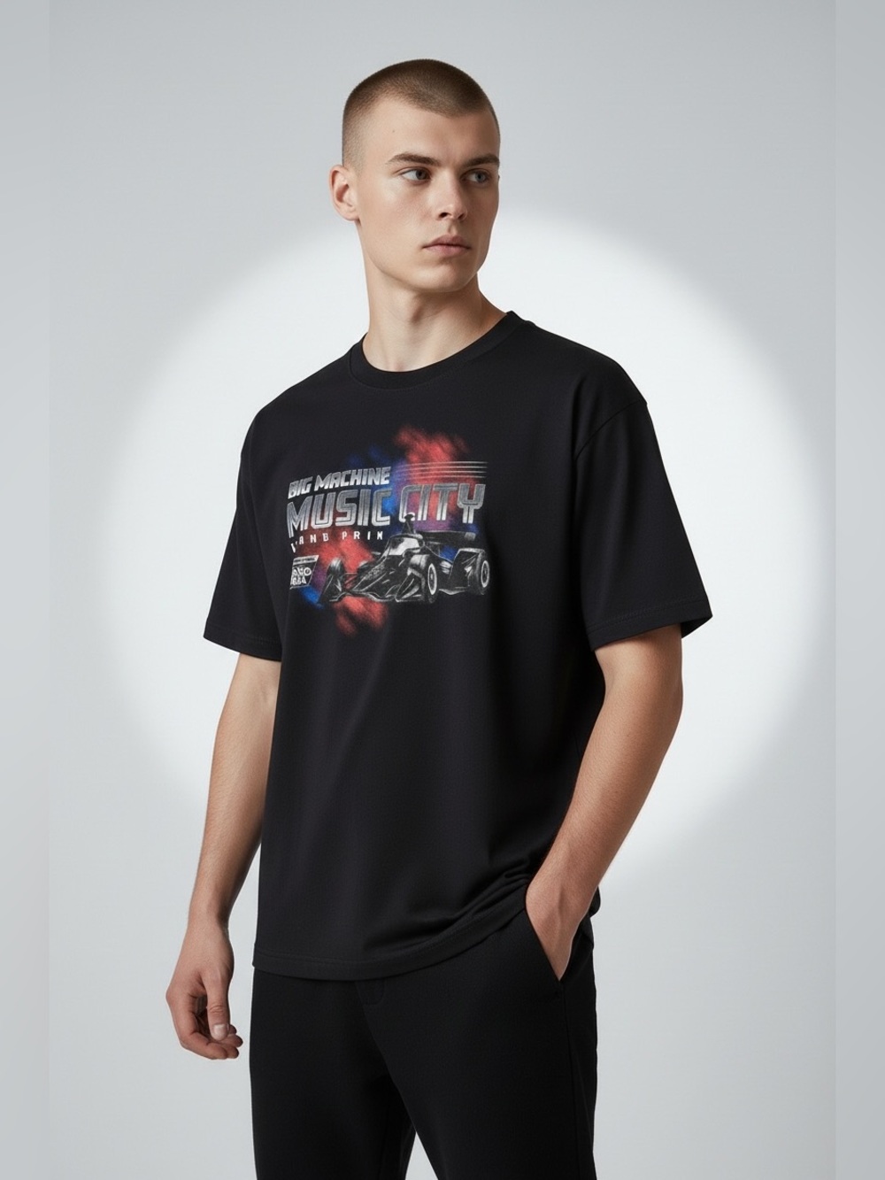Big Machine Music City Grand Prix Shirt Men Nashville Indycar